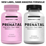 Research Labs Prenatal Vitamins in a wellness setting