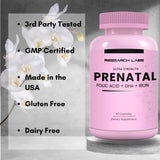 Research Labs Prenatal Vitamins ingredients list