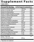 Research Labs Prenatal Vitamins on a kitchen counter