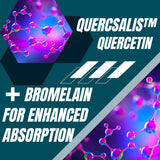 Research Labs Quercsalis Quercetin w/ Bromelain 240g packaging