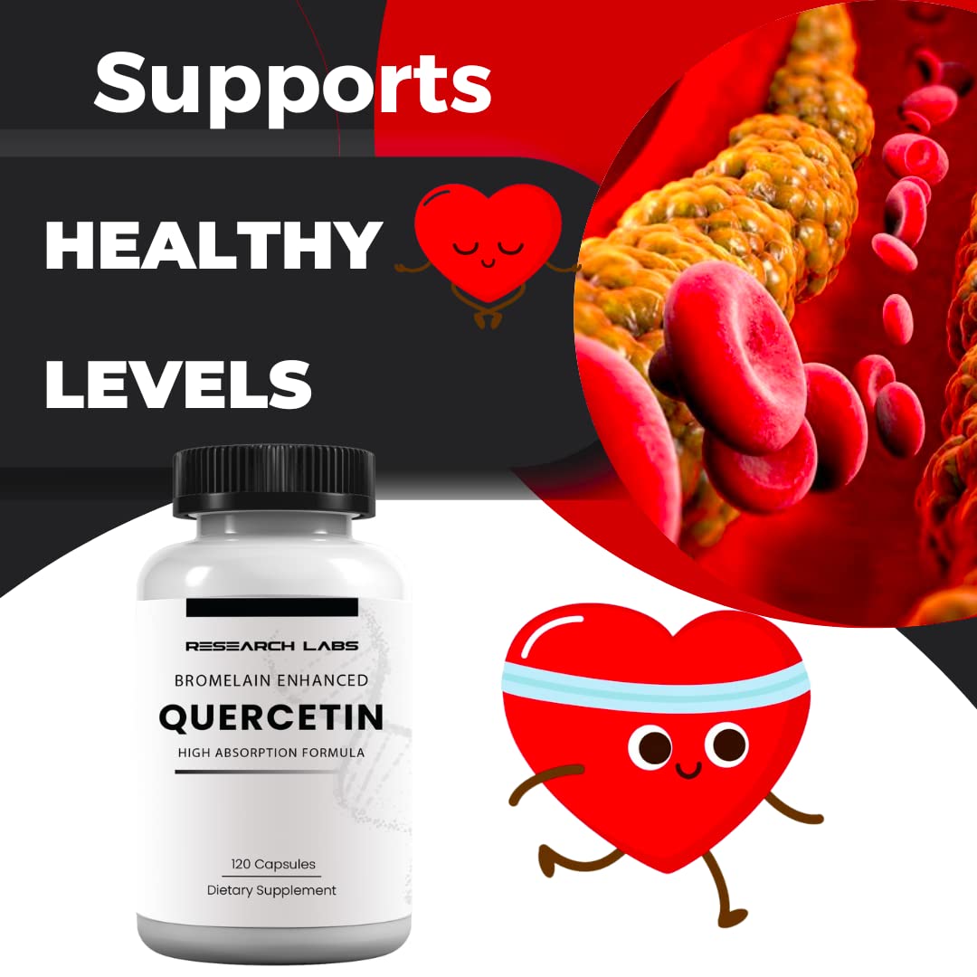 Research Labs Quercsalis Quercetin w/ Bromelain on a wooden table