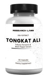 Research Labs Tongkat Ali 10% Eurycomanone 60 capsules front view