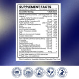 Research Verified Blended Vitamin & Mineral Supplement in a health setting