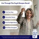 Research Verified Brain support supplement capsule close-up