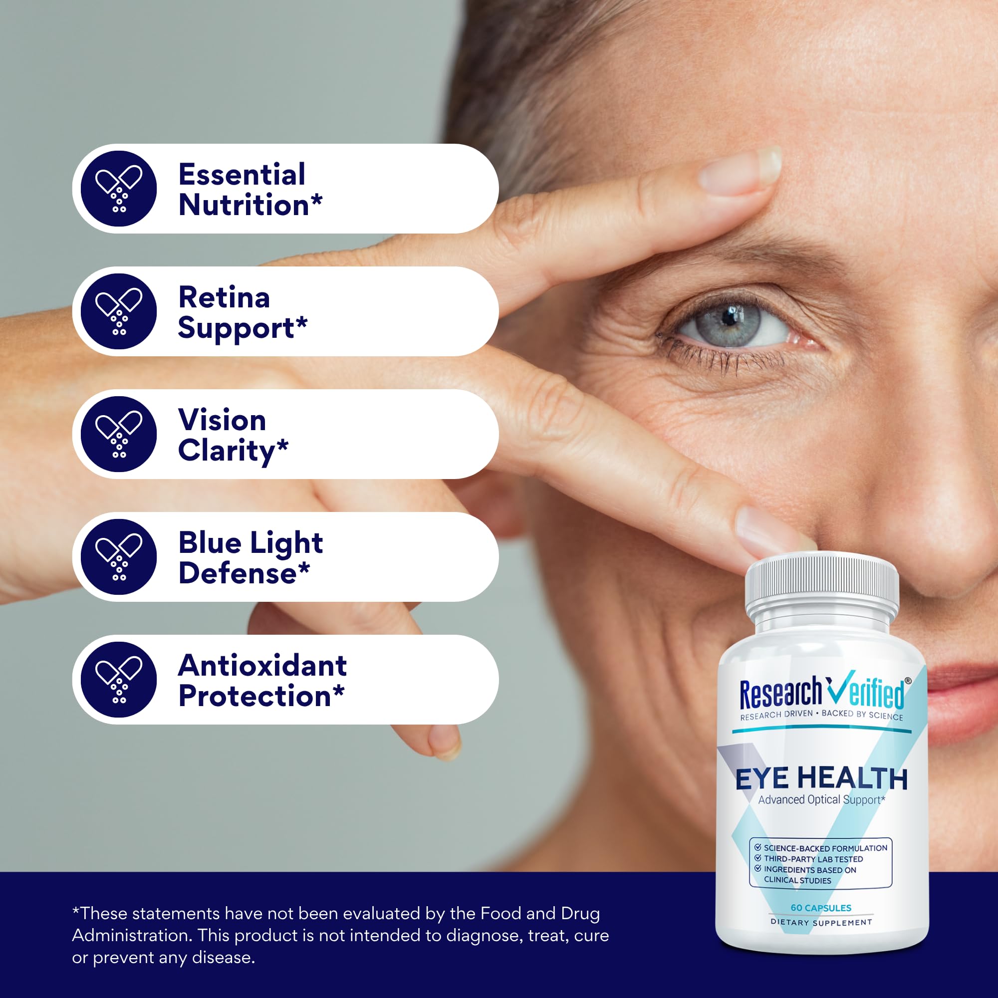Research Verified Eye Health Supplement ingredients list