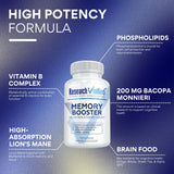 Research Verified Memory support Ginkgo Biloba bottle with label
