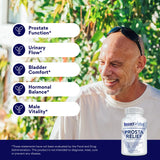 Research Verified ProstaRelief ingredients list on the bottle