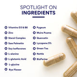 Research Verified ProstaRelief supplement packaging display