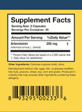 Researched Nutritionals Artemisinin daily wellness Support Capsules packaging