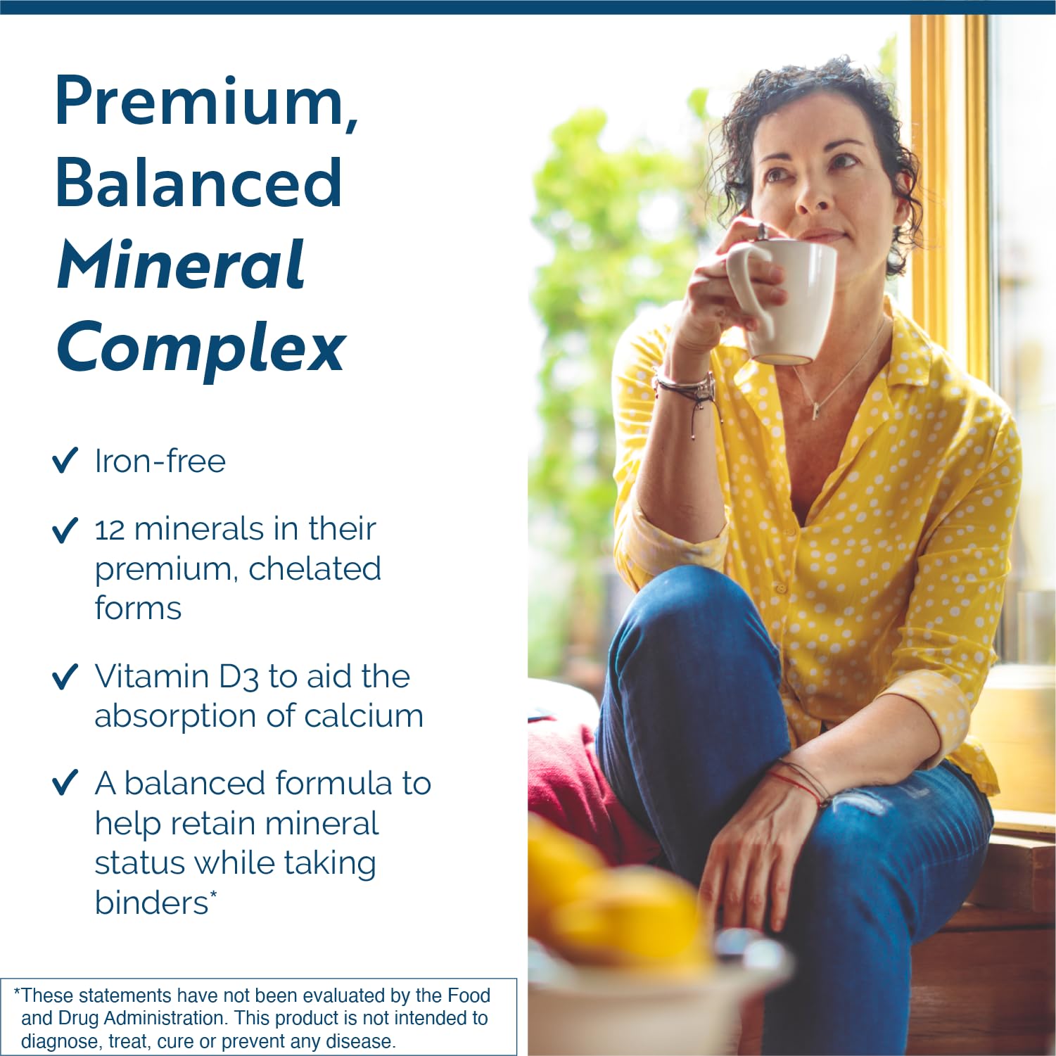 Researched Nutritionals Core Minerals Multi Mineral Complex side view