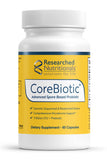 Researched Nutritionals CoreBiotic Prebiotic Probiotic Capsules front view