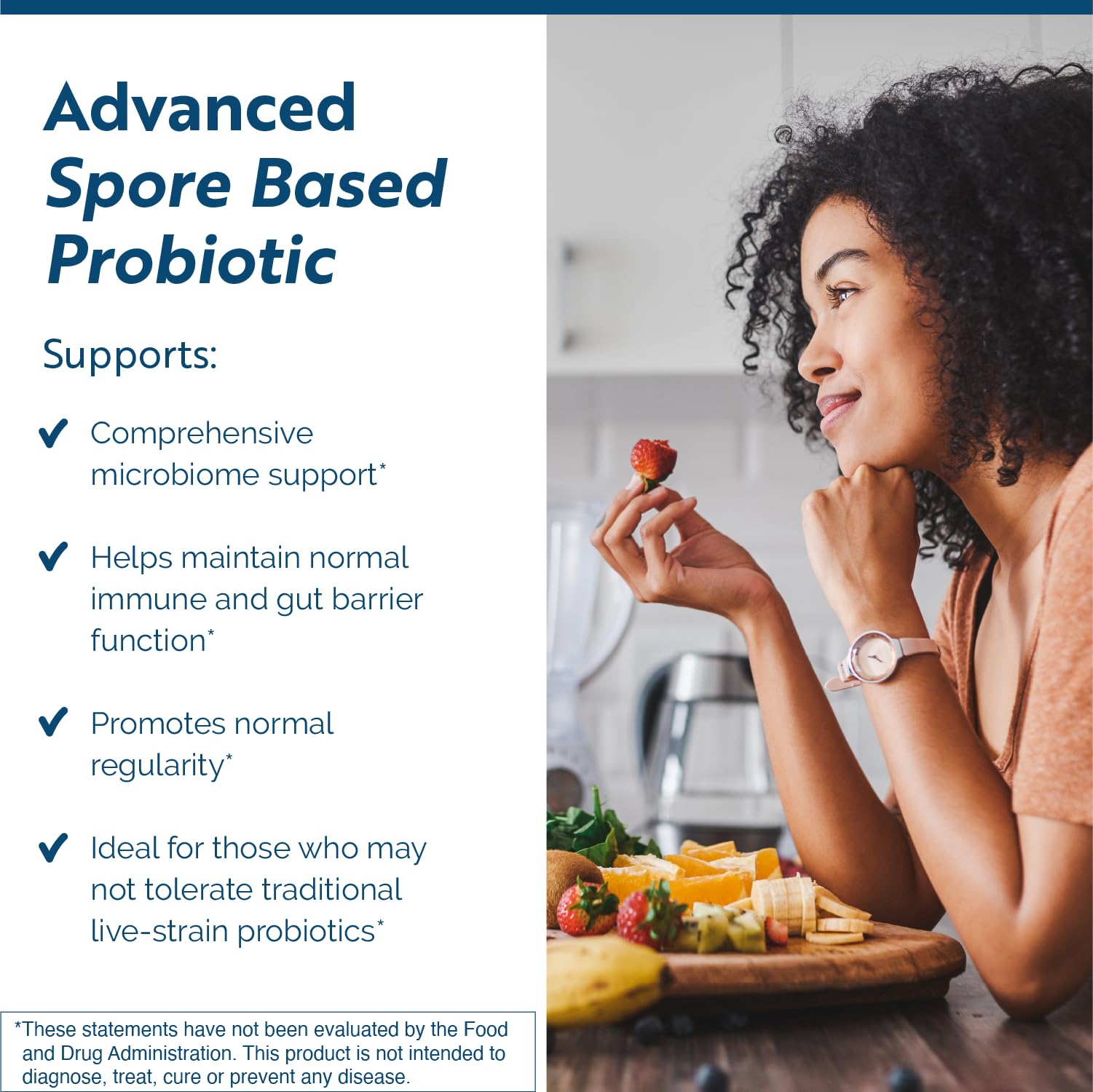 Researched Nutritionals CoreBiotic Sensitive Probiotic capsule close-up