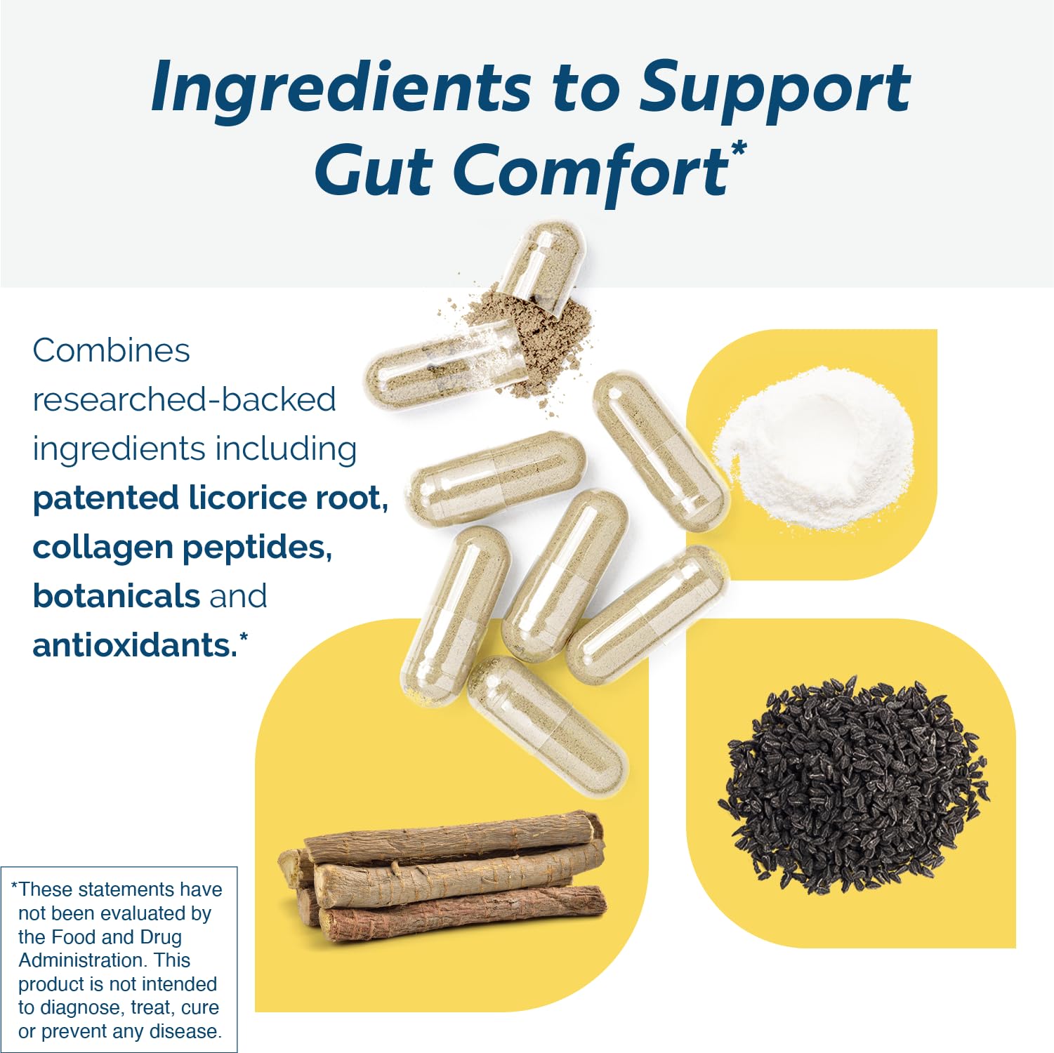 Researched Nutritionals RenewGut+ Dietary Fibre Supplement side view