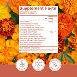 Reserveage Nutrition Beauty Collagen support 1000mg back view