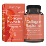 Reserveage Nutrition Collagen Replenish Capsules front view