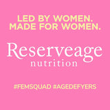 Reserveage Nutrition Collagen Replenish Capsules on a wooden table