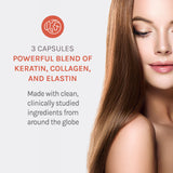 Reserveage Nutrition Collagen Supplement with Keratin ingredients list