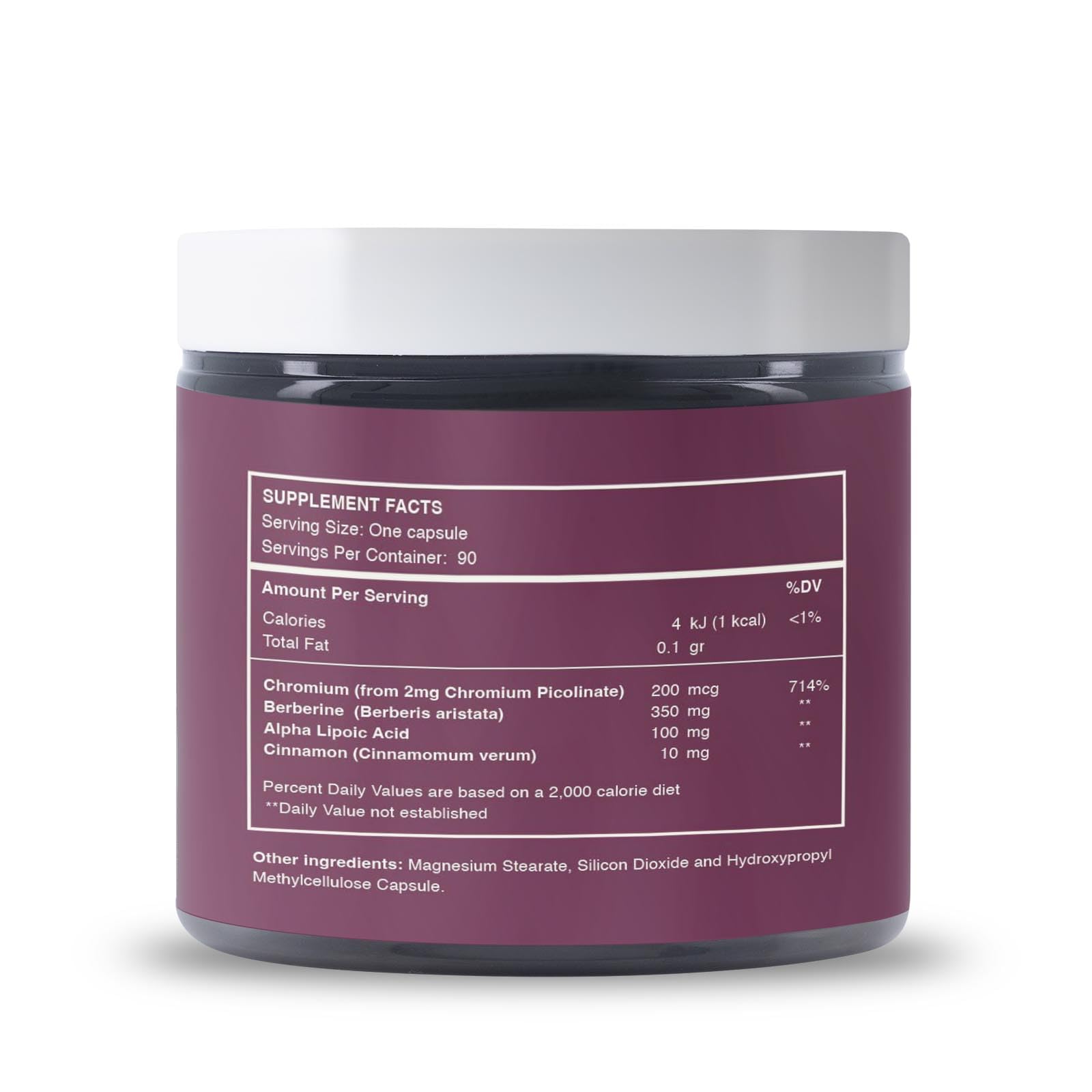 Reset Wellness Cinnamon Supplement in hand
