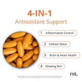 Reset Wellness Omega-3 supplement nutritional information