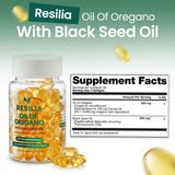 Resilia Oil Of Oregano Softgels 6000mg softgel close-up