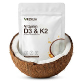 Resilia Oil Of Oregano Vitamin D3 K2 Softgels front view