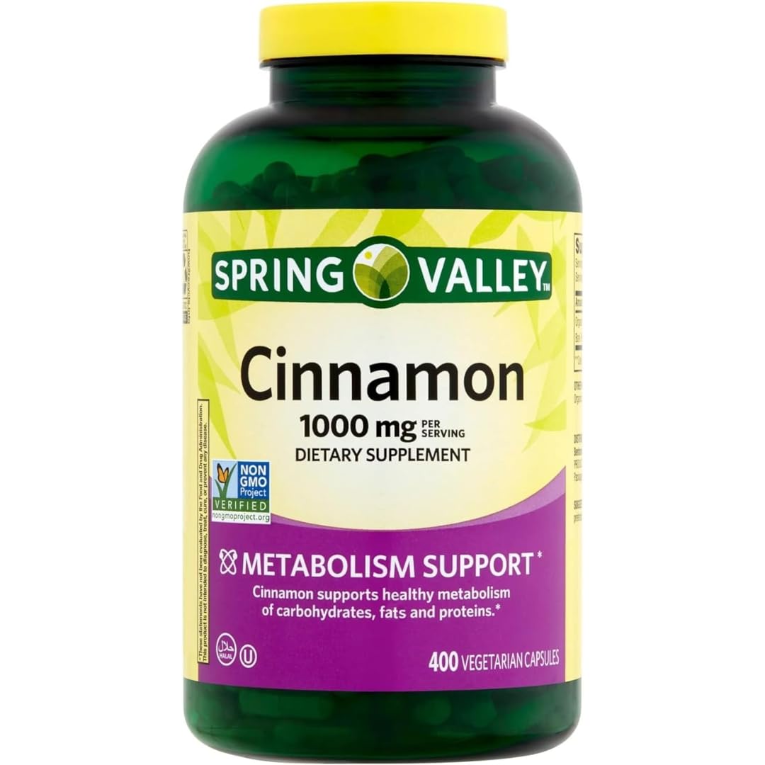 ResMask Cinnamon Dietary Supplement 60 capsules front view