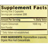 ResMask Cinnamon Dietary Supplement bottle side view