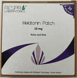Respro Laboratories Natural Melatonin Patch ingredients list