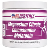 RESTFREE Nighttime Powder Supplement 6 Ounce front view