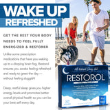 Restorol Sleep Supplement 50g capsule format close-up