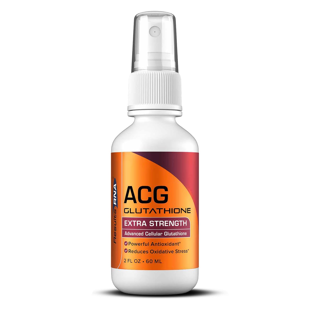 Results RNA ACG Glutathione Extra Strength 59g spray front view