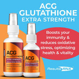Results RNA ACG Glutathione Extra Strength 59g spray packaging
