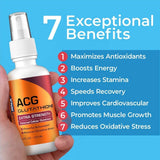 Results RNA ACG Glutathione Extra Strength 59g spray side view