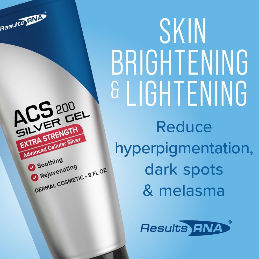 Results RNA ACS 200 Silver-Glutathione Gel 490g application on skin