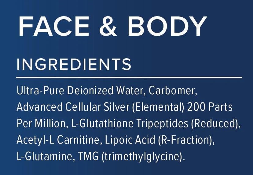 Results RNA ACS 200 Silver-Glutathione Gel 490g in lifestyle setting