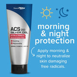 Results RNA ACS 200 Silver-Glutathione Gel 490g texture close-up