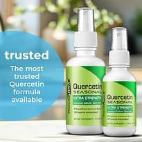 Results RNA Quercetin Seasonal Extra Strength oral spray bottle cap open