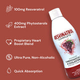 Resvinatrol Complete 32oz bottle with stevia label