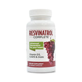 Resvinatrol Complete Resveratrol Capsules 60 Count front view