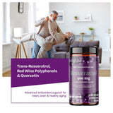 ResVitale Resveratrol Supplement bottle with cap