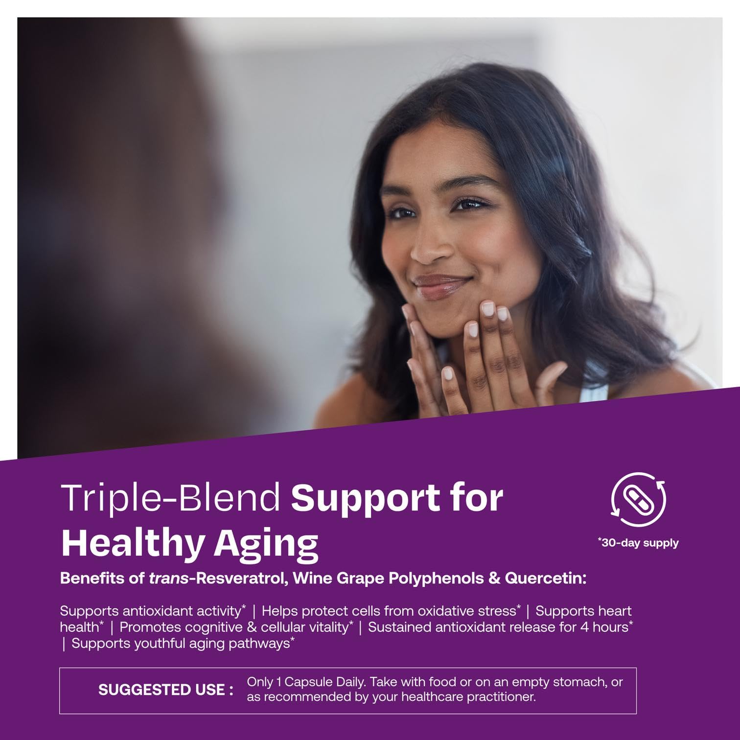 ResVitale Resveratrol Supplement ingredients list
