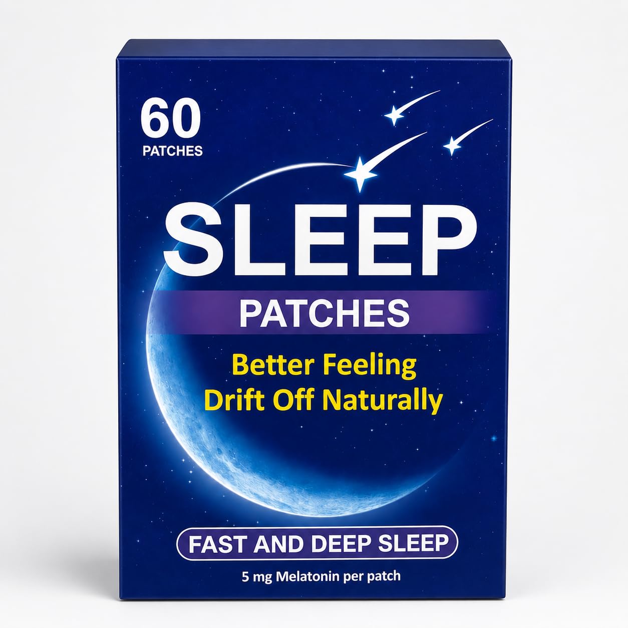 REVCIODOWS Deep Sleep Patches front view with packaging