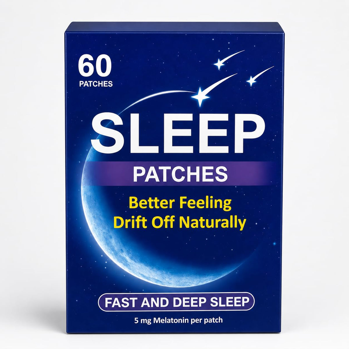 REVCIODOWS Deep Sleep Patches front view with packaging