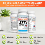 REVGENETICS Turmeric Curcumin Supplement ingredients list
