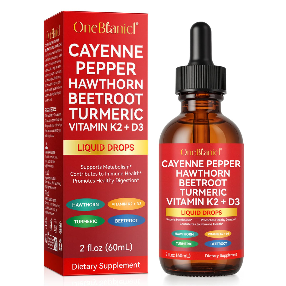 REVIGLAM Cayenne Pepper Liquid Drops 160g front view