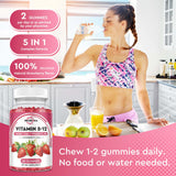 ReviNutra B12 Gummies displayed with other health supplements