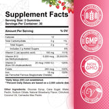 ReviNutra B12 Gummies packaging with nutritional information