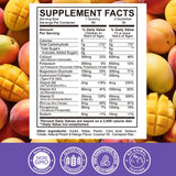 ReviNutra Calcium Gummies with a measuring spoon