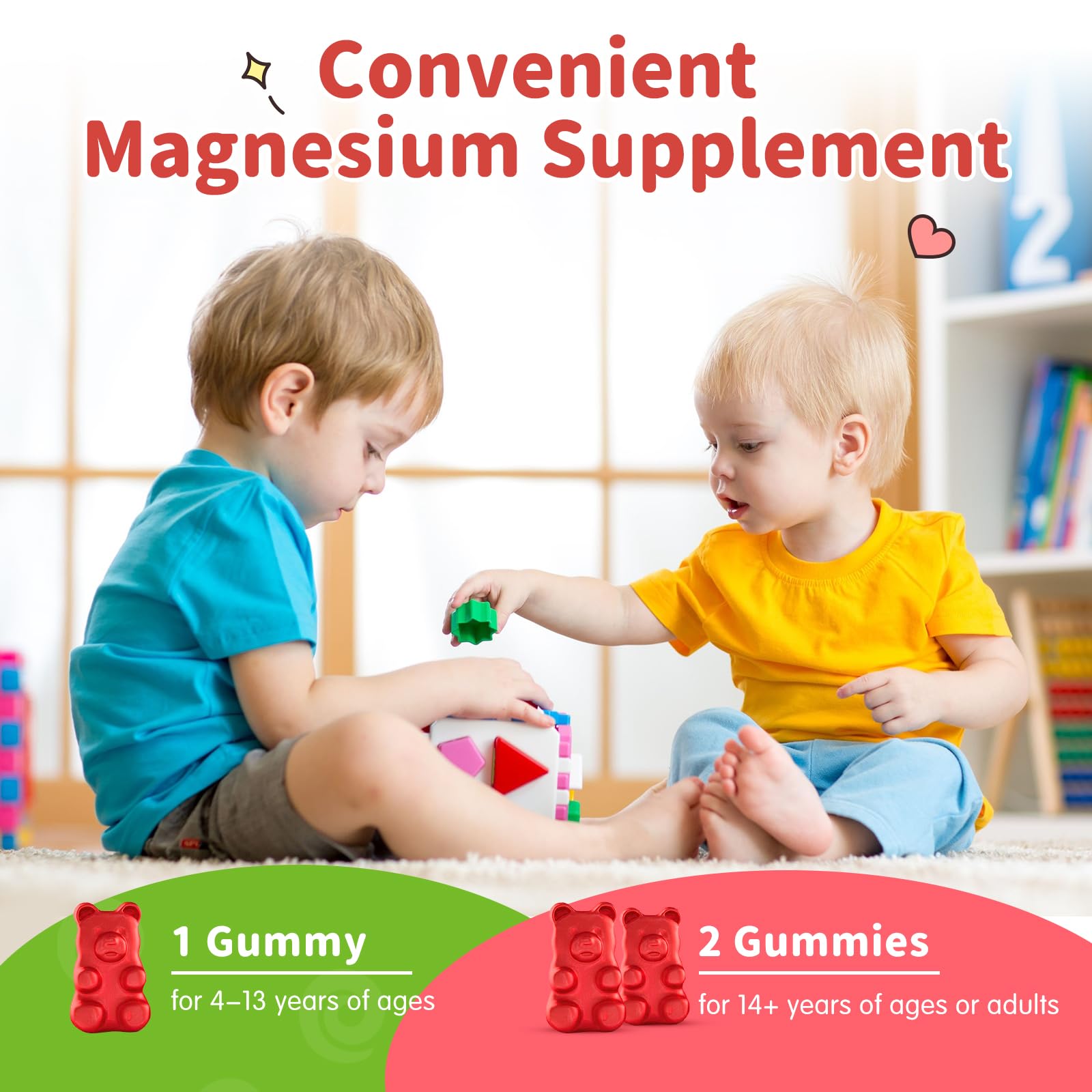 ReviNutra Calm Magnesium Gummies 399g lifestyle scene with family