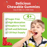 ReviNutra Calm Magnesium Gummies 399g side view with dosage instructions